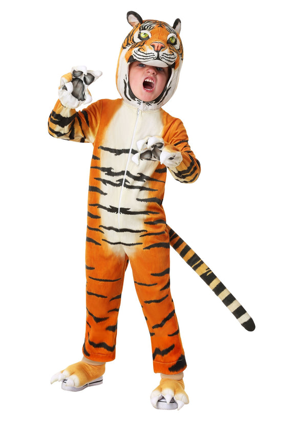 Realistic Tiger Toddler Costume