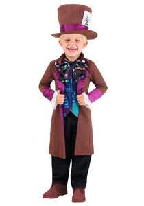Wacky Mad Hatter Toddler's Costume