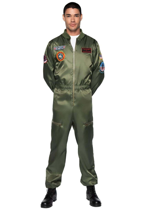 Top Gun Men's Parachute Flight Suit Costume