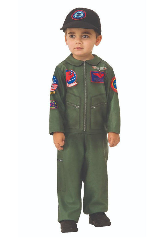Top Gun Toddler Romper Costume