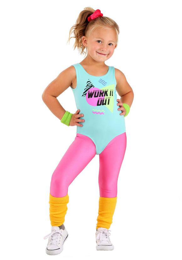 Toddler Totally 80s Workout Costume