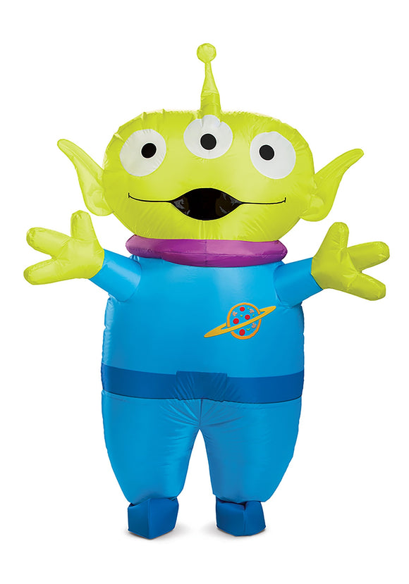 Adult Toy Story Alien Inflatable Costume