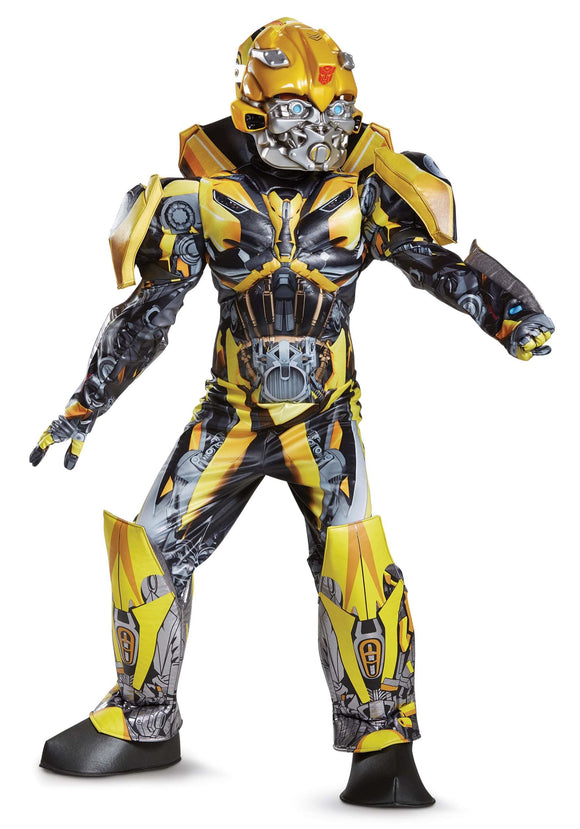 Boys Transformers 5 Bumblebee Prestige Costume