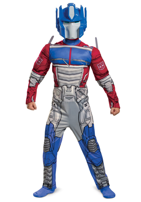 Kid's Transformers Muscle Optimus Prime Costume