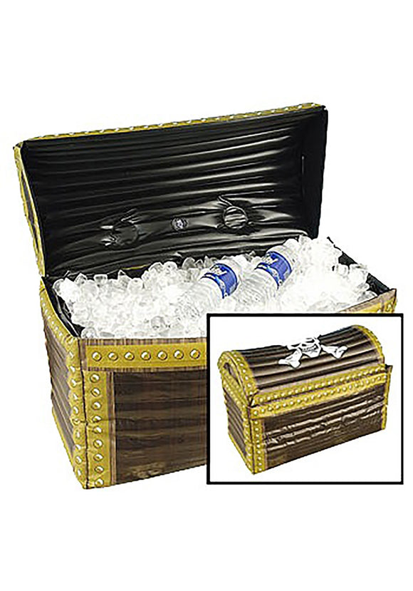 Pirate Treasure Chest Inflatable Cooler