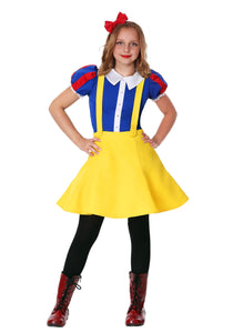 Tween Hipster Snow White Costume