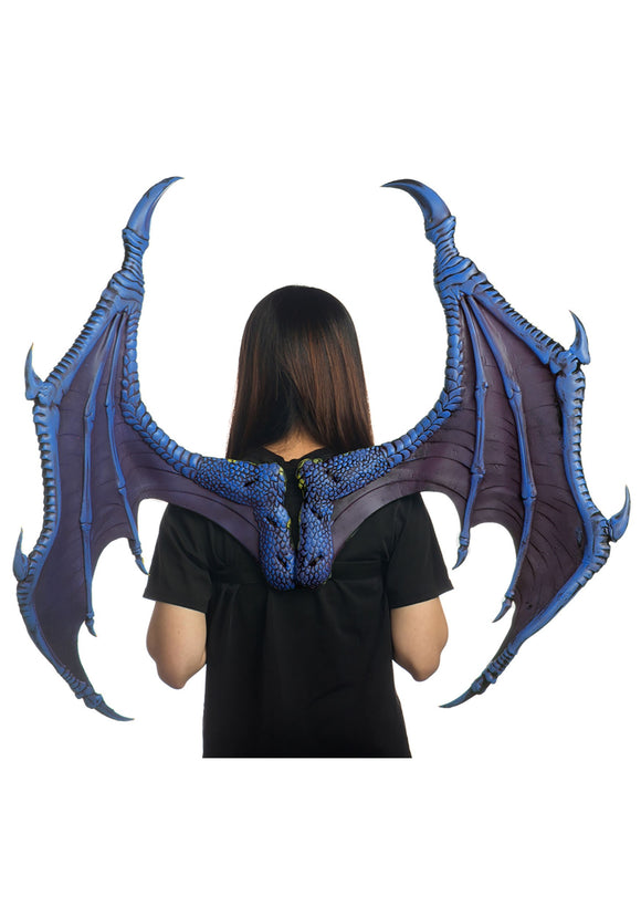 Ultimate Scaly Ice Blue Dragon Wings