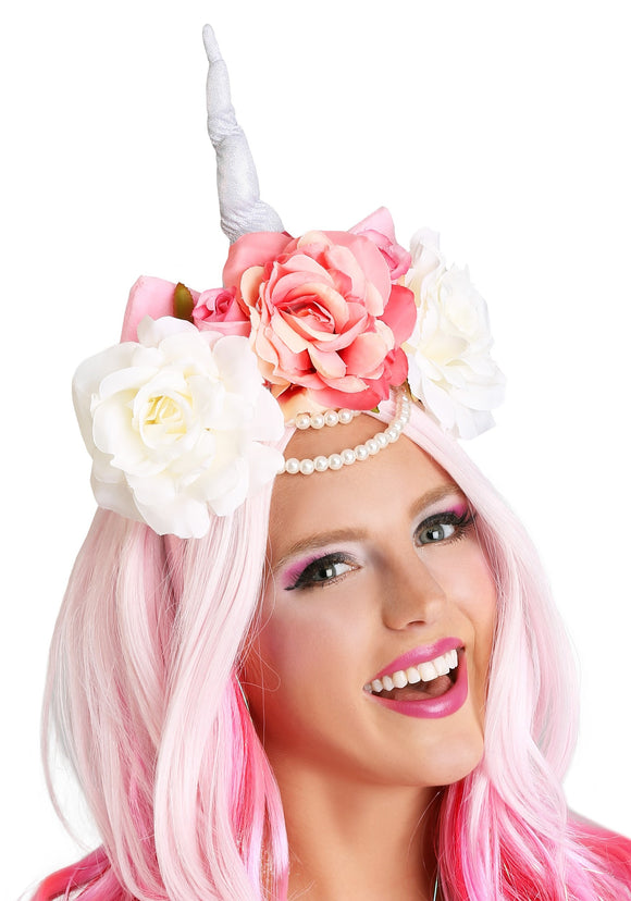 Unicorn Flower Crown Accessory for Unicorn Costumes