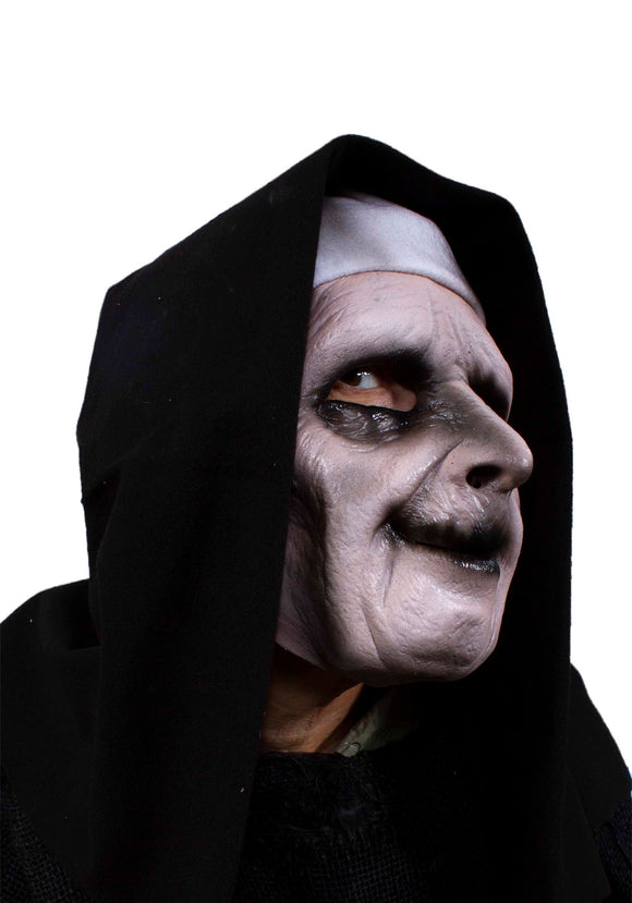 Adult UV Ghostly Nun Mask