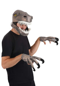 Velociraptor Jawesome Costume Hat & Gloves Set