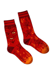 Devil Vintage Socks Unisex