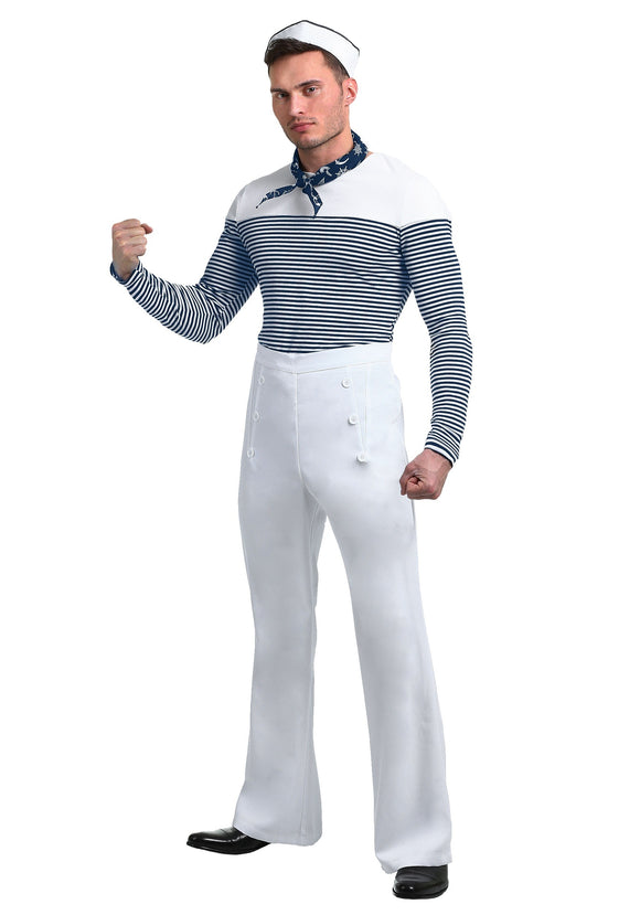 Vintage Sailor Plus Size Costume for Men 2X