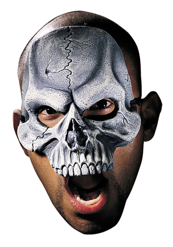 Half Mask Vinyl Skull