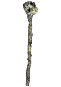 Fanged Skull Voodoo Staff