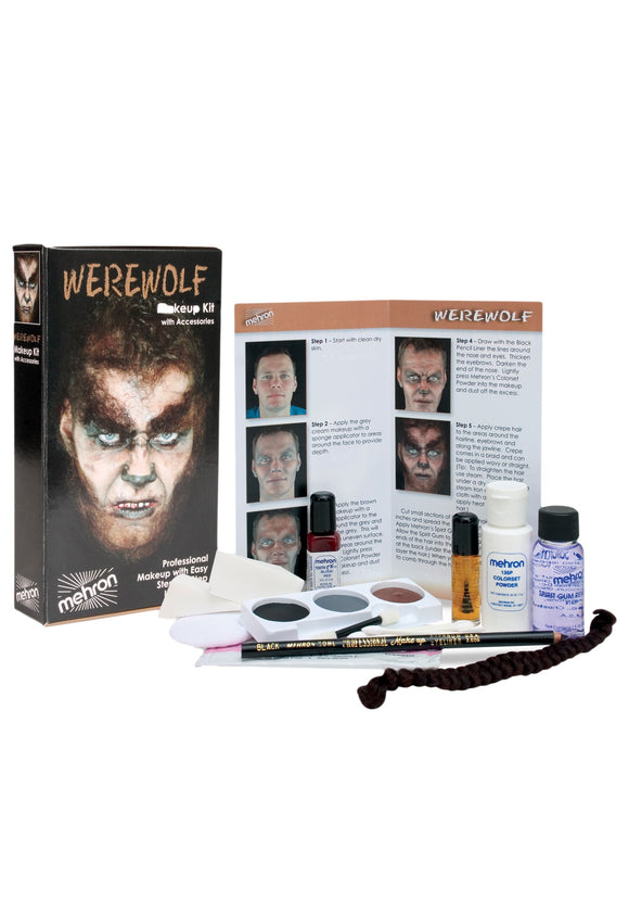Mehron Werewolf Makeup Kit