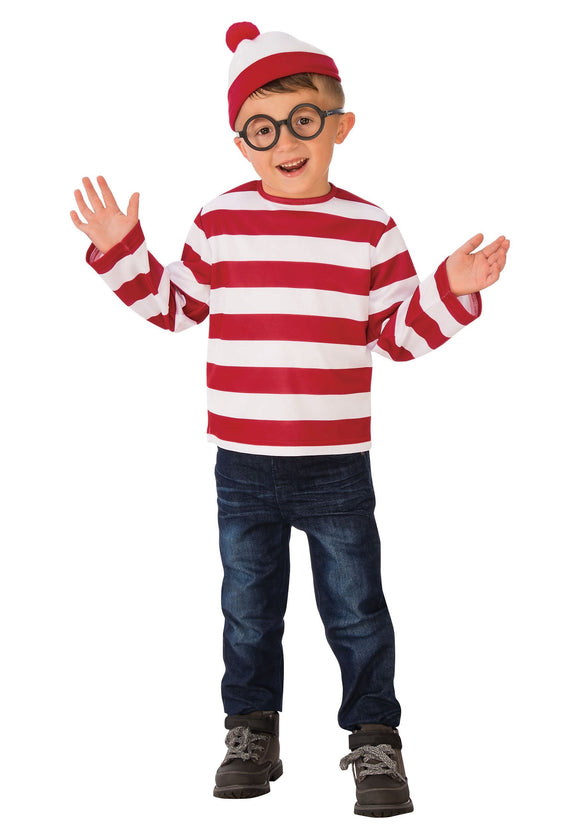 Where's Waldo Costume for Kids