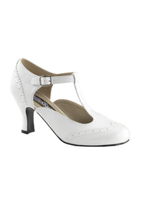 White Flapper Shoes