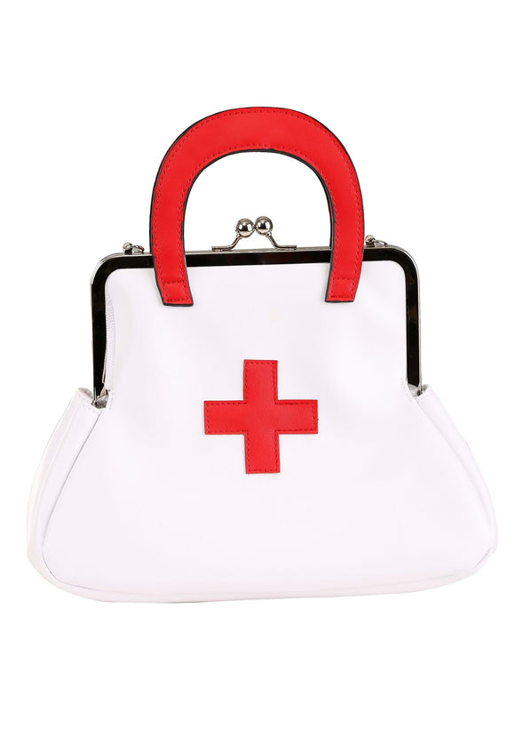 White Nurse Costume Purse