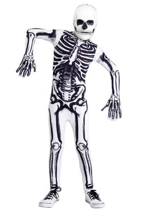 White Skeleton Costume for Kids