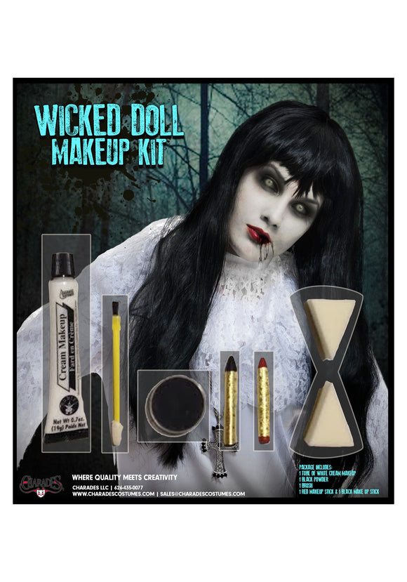 Charades Wicked Doll Makeup Kit