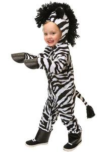 Wild Zebra Costume for Toddlers