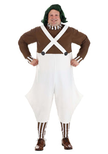 Willy Wonka Plus Size Oompa Loompa Costume