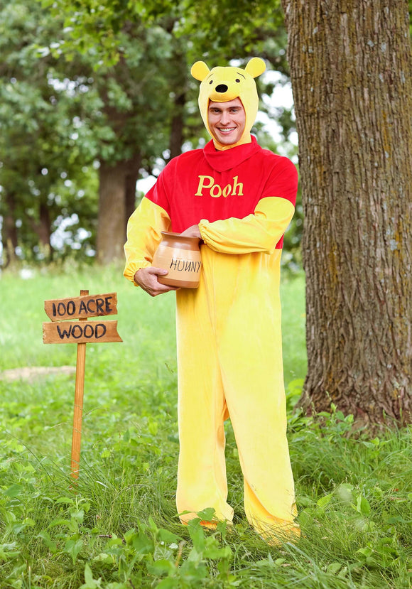 Winnie the Pooh Deluxe Plus Costume for Adults