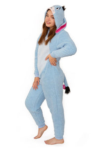 Women's Winnie the Pooh Eeyore Union Suit Costume