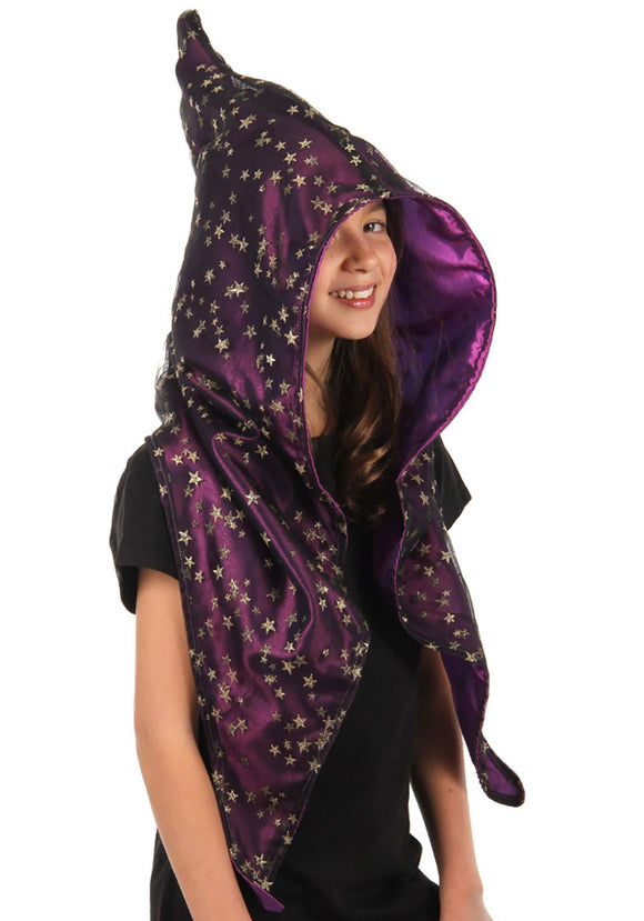 Wizard Alchemy Purple Hood