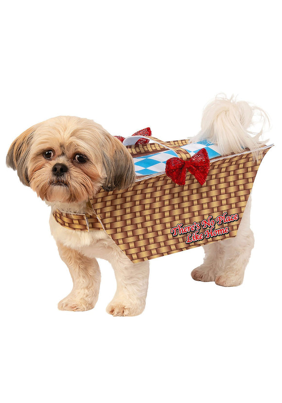 Dog Wizard of Oz Toto in Basket Costume