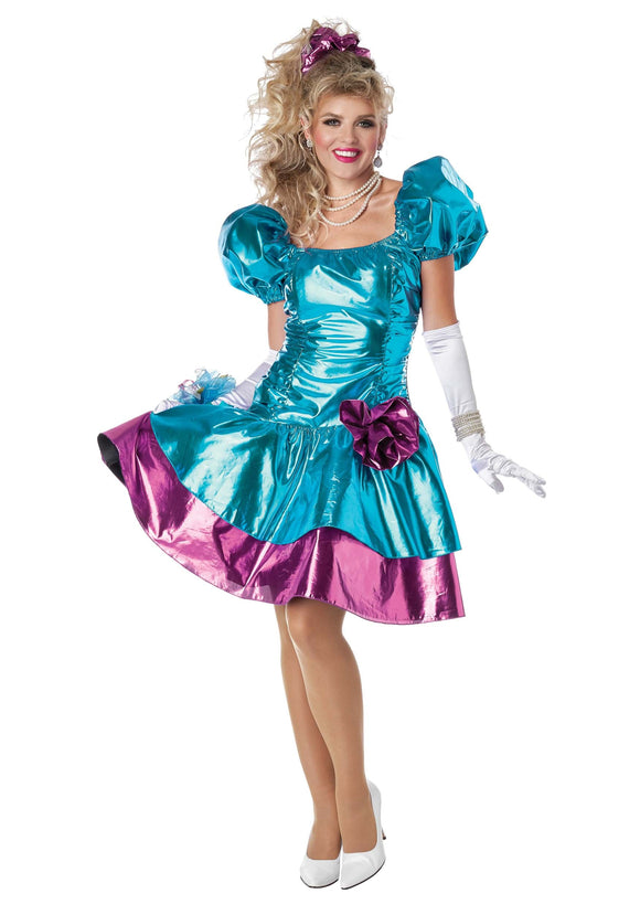 80s Prom Dress Women's Costume