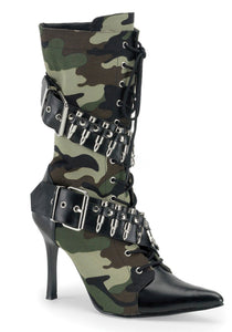 Women's Army Lace Up Boots