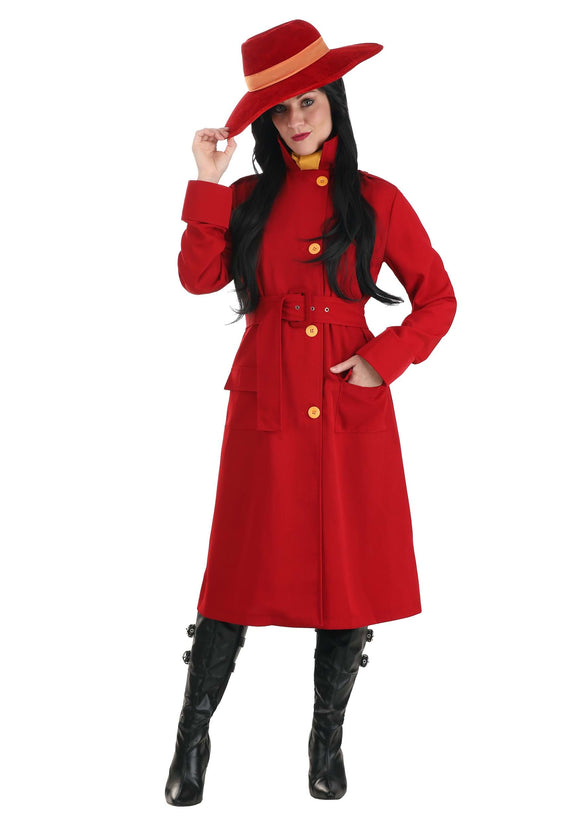 Authentic Carmen Sandiego Women's Costume