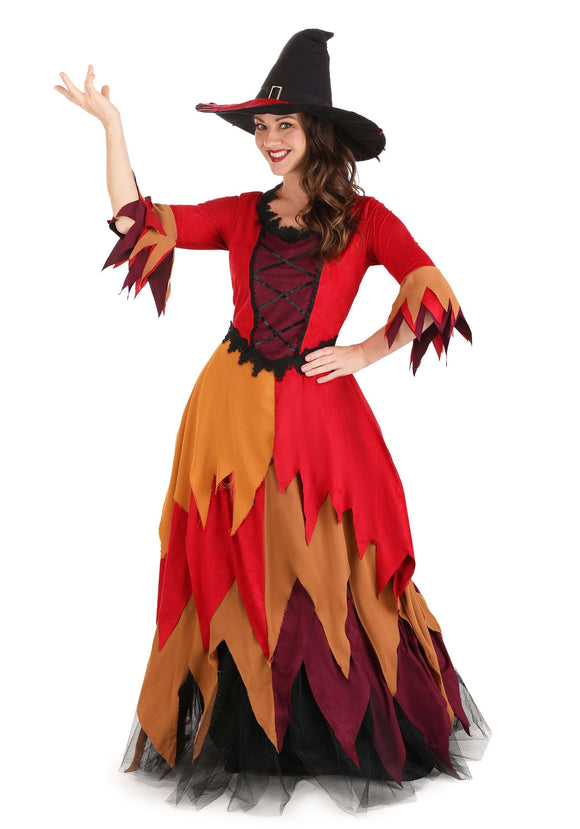 Autumn Harvest Women's Witch Costume