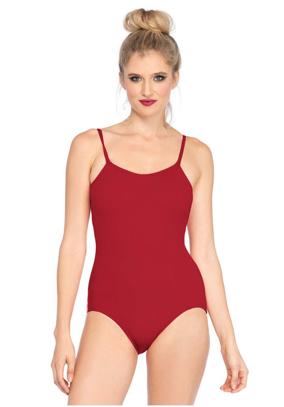 Women's Basic Red Costume Bodysuit