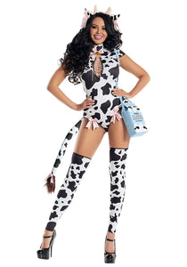 Women's Bessie Cow Sexy Costume