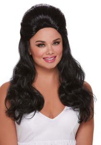 Black Women's Bouffant Wig