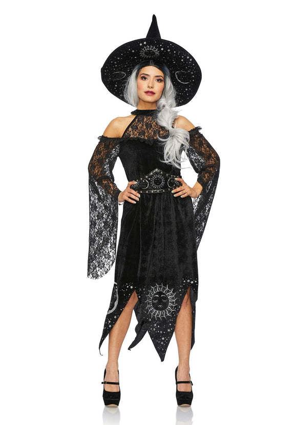 Black Mystic Witch Women's Costume