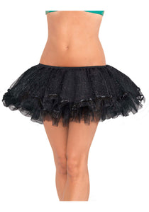 Black Shimmer Tutu for Women