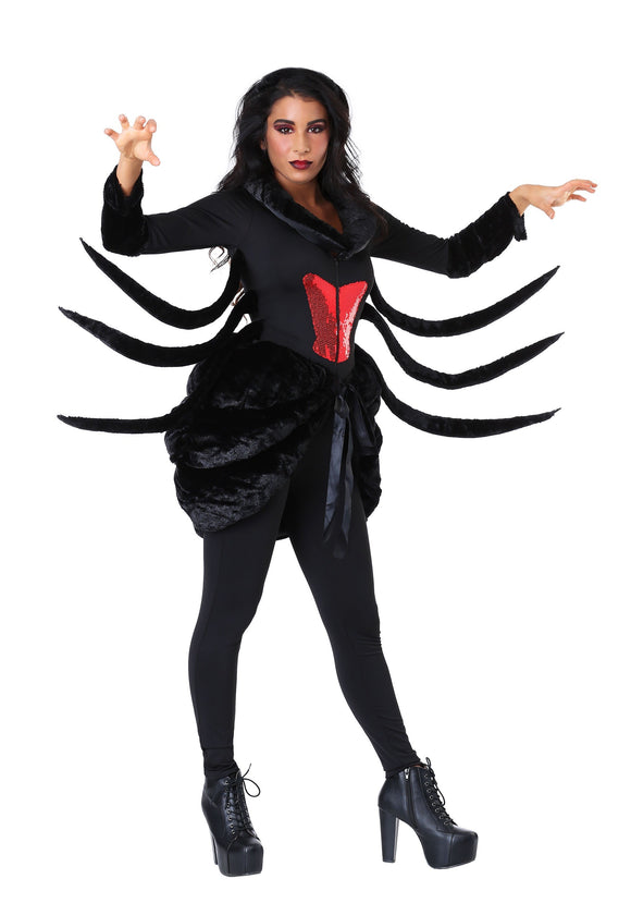 Black Widow Spider Costume for Women