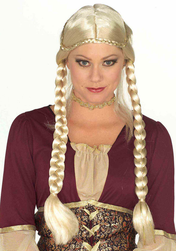 Blonde Renaissance Women's Braided Wig