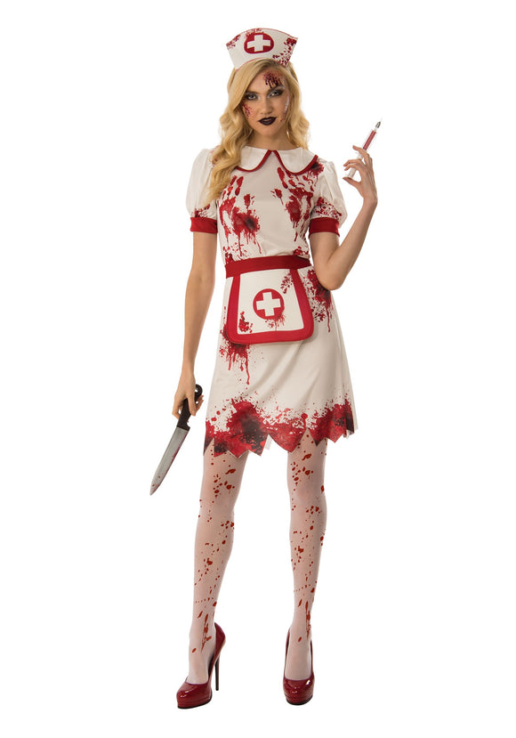 Bloody Nurse Women's Costume