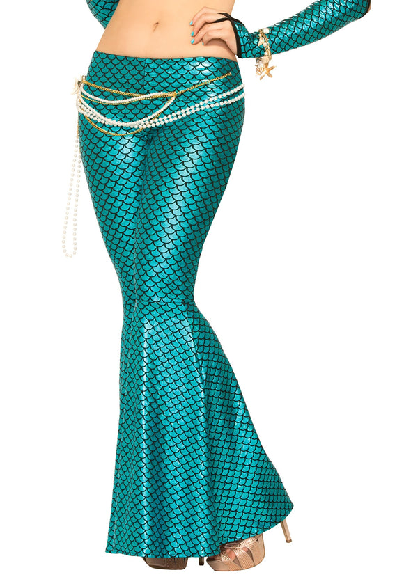 Blue Mermaid Leggings for Women