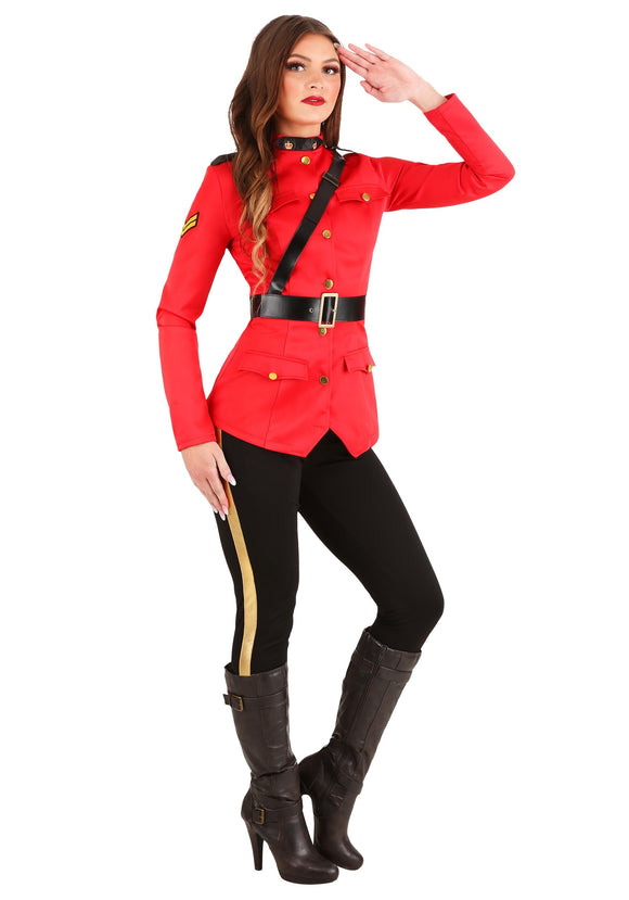 Canadian Mountie Women's RCMP Costume