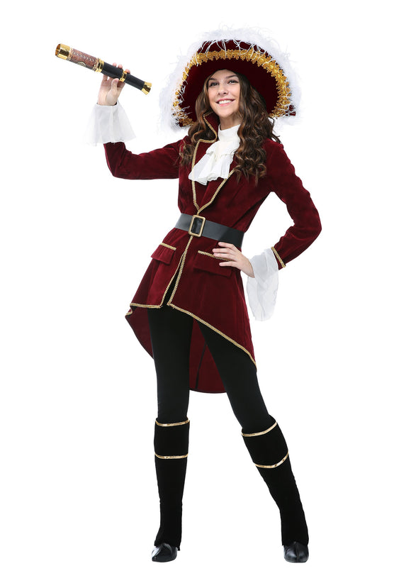 Captain Hook Women's Plus Size Costume