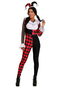 Chiffon Harlequin Costume for Women