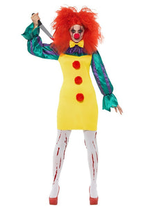 Classic Horror Clown Women's Costume