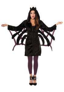 Women's Hoodie Comfy Spider Costume