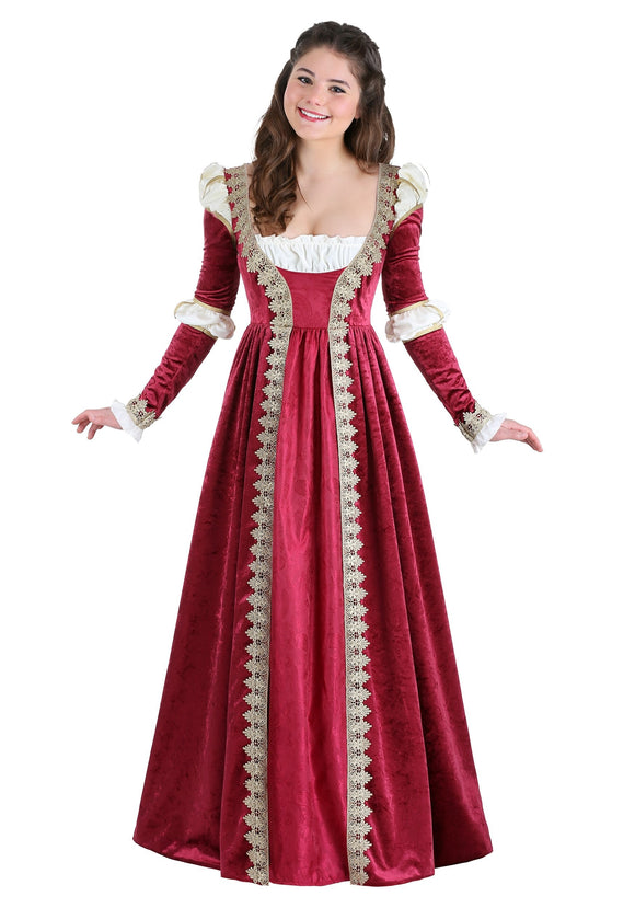 Crimson Maiden Costume for Women