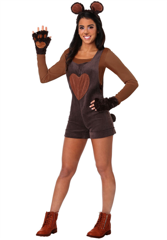 Cuddly Bear Costume for Women